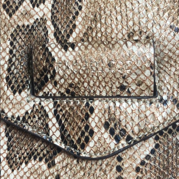 Rachel Zoe Snakeskin Clutch - Picture 4 of 6